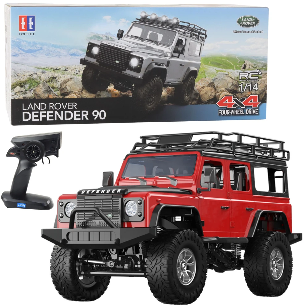 Auto Nuotoliniu būdu valdomas visureigis RC Land Rover Defender 90 1:14