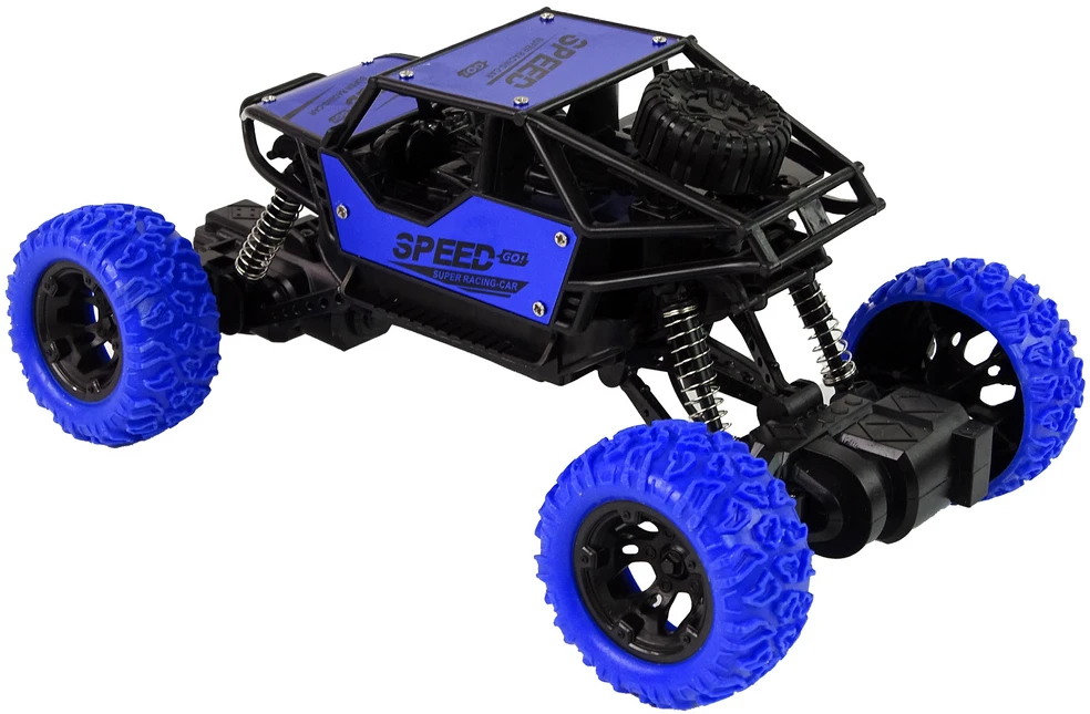 Nuotoliniu būdu valdomas automobilis Lean Toys 1:18, mėlynas
