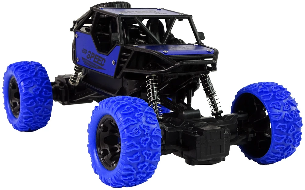 Nuotoliniu būdu valdomas automobilis Lean Toys 1:18, mėlynas