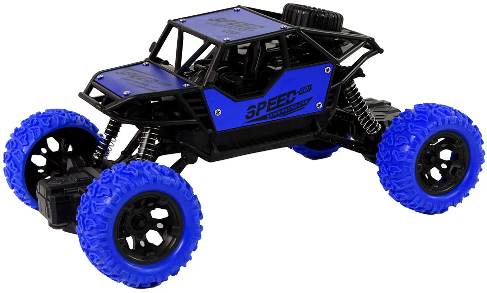 Nuotoliniu būdu valdomas automobilis Lean Toys 1:18, mėlynas