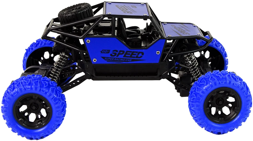 Nuotoliniu būdu valdomas automobilis Lean Toys 1:18, mėlynas