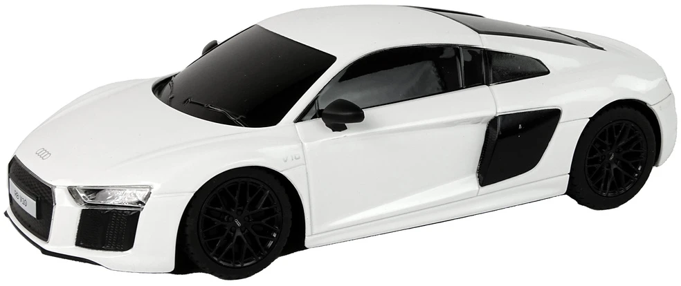 Rastar Radijo bangomis valdomas automobilis Audi R8 1:24, baltas