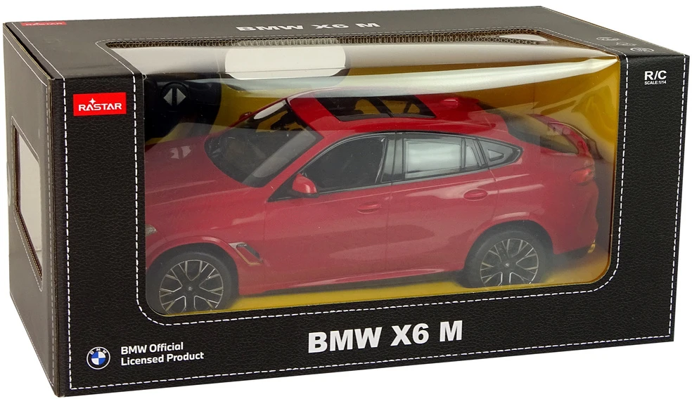 Nuotoliniu būdu valdomas BMW X6 M 1:14 Rastar modelis