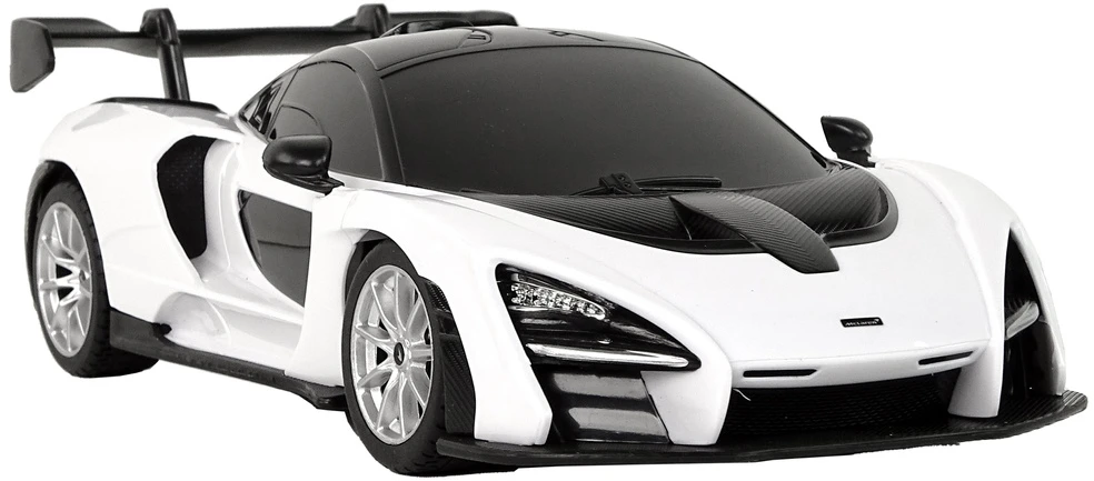 Nuotoliniu būdu valdomas McLaren R/C automobilis 1:24, baltas