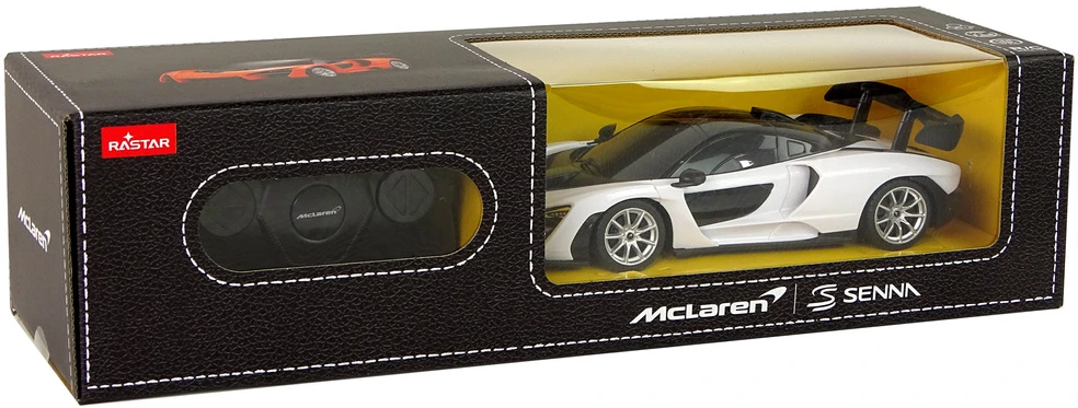 Nuotoliniu būdu valdomas McLaren R/C automobilis 1:24, baltas