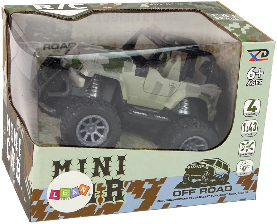Lean Toys Nuotoliniu būdu valdomas visureigis Moro Off Road