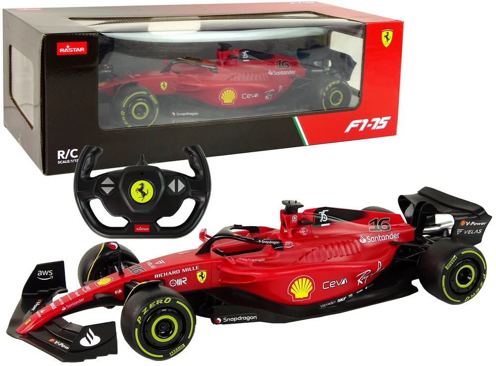 Rastar Nuotoliniu būdu valdomas Ferrari F1 1:12 automobilis