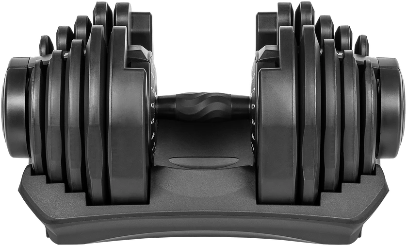 Reguliuojamo svorio ketaus hantelis Rebel Active RBA-2304, 40 kg