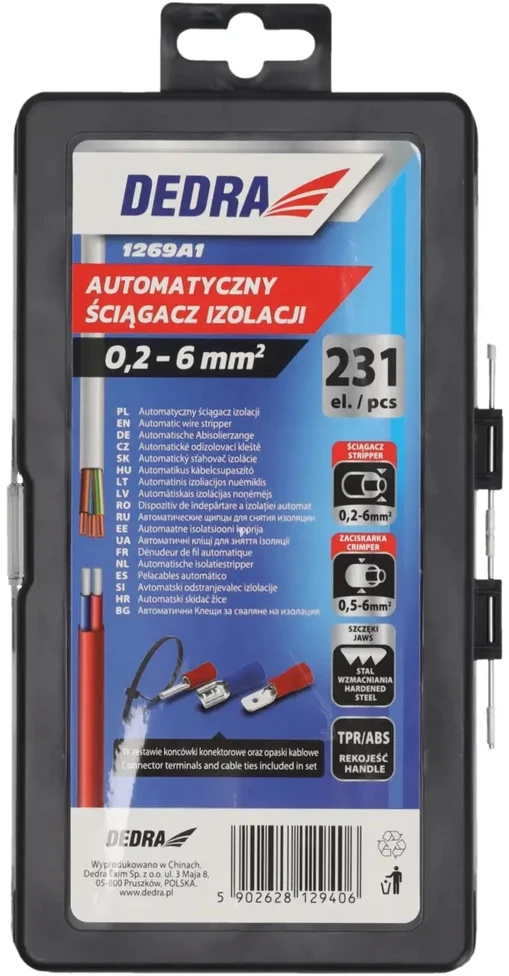 Dedra Automatyczny Automatinis laidų nuėmimo rinkinys