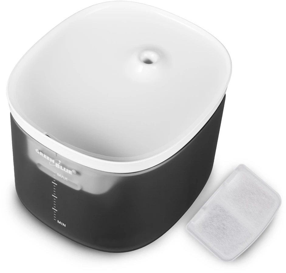GreenBlue automatinis Vanduo dozatorius / naminių gyvūnėlių girtuoklis, 3L, USB 5V1A, GB392