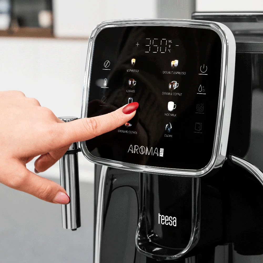 TEESA AROMA 750 automatinis kavos aparatas su malūnėliu