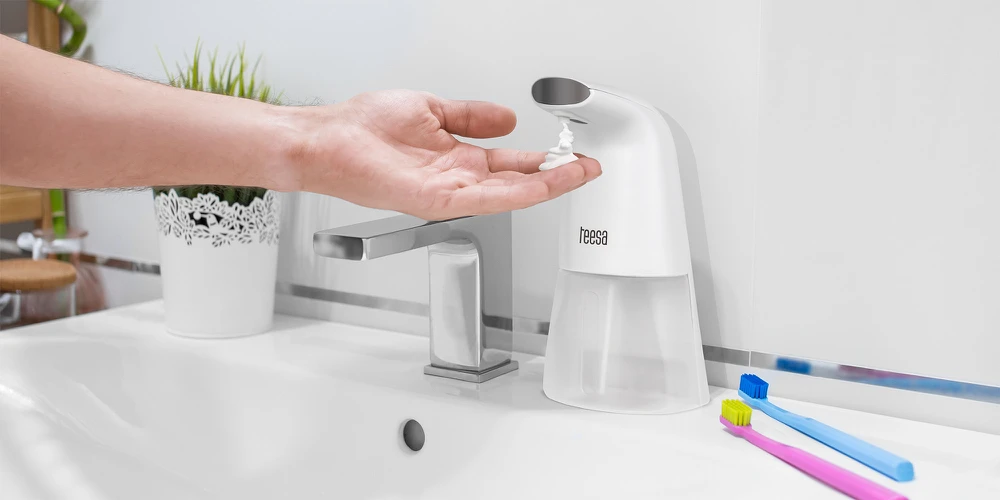 TEESA automatinis putplasčio muilo dozatorius