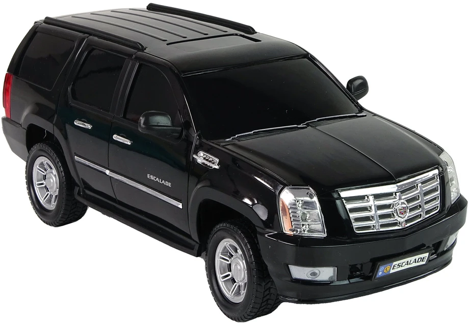 Lean Toys Nuotoliniu būdu valdomas automobilis Cadillac Escalade LeanToys, juodas