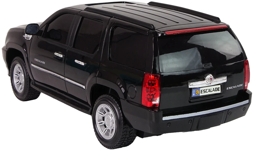 Lean Toys Nuotoliniu būdu valdomas automobilis Cadillac Escalade LeanToys, juodas