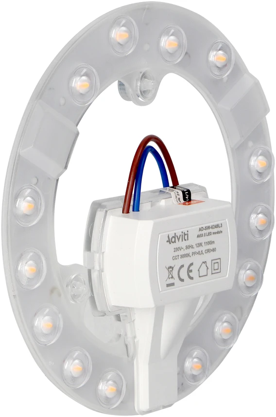 Orno AVIS II LED šviesos diodų panelė 12 W, 1100 lm, 3000 K, ? 137