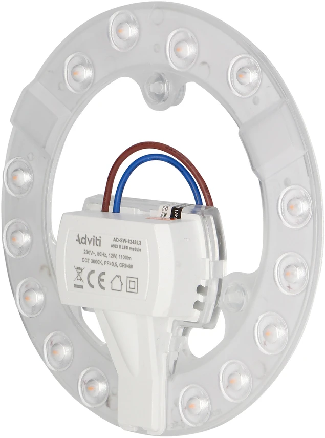 Orno AVIS II LED šviesos diodų panelė 12 W, 1100 lm, 3000 K, ? 137