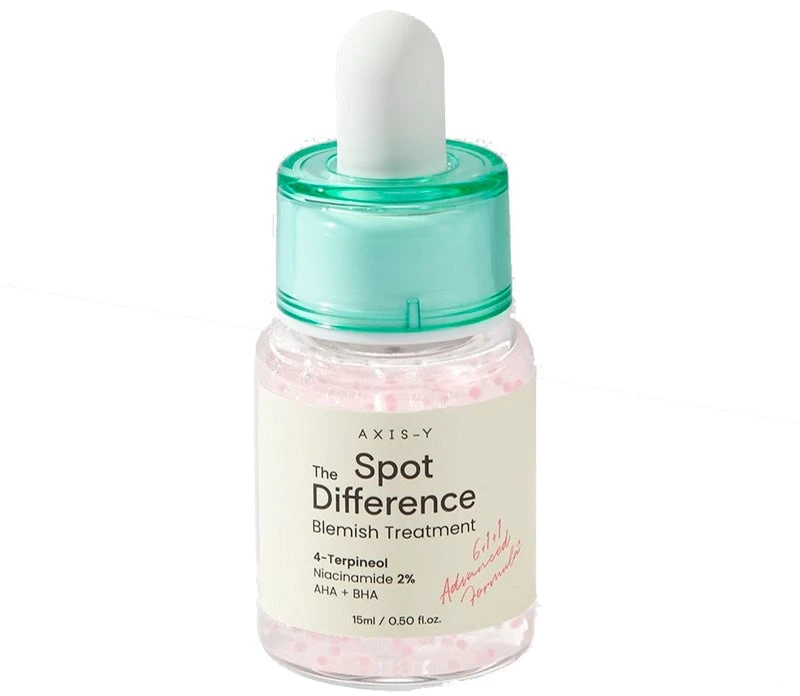 AXIS-Y Spot The Difference Blemish Treatment Vietinio poveikio priemonė nuo aknės jautriai odai, 15 ml