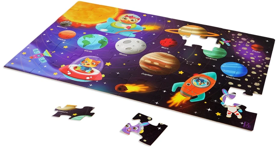 B Toys B Žaislai - B Grindų Dėlionė - Saulės Sistema (702217)