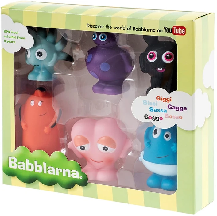 „Babblarna“ – plastikinės figūrėlės – „GS Mix“ (TK12341)
