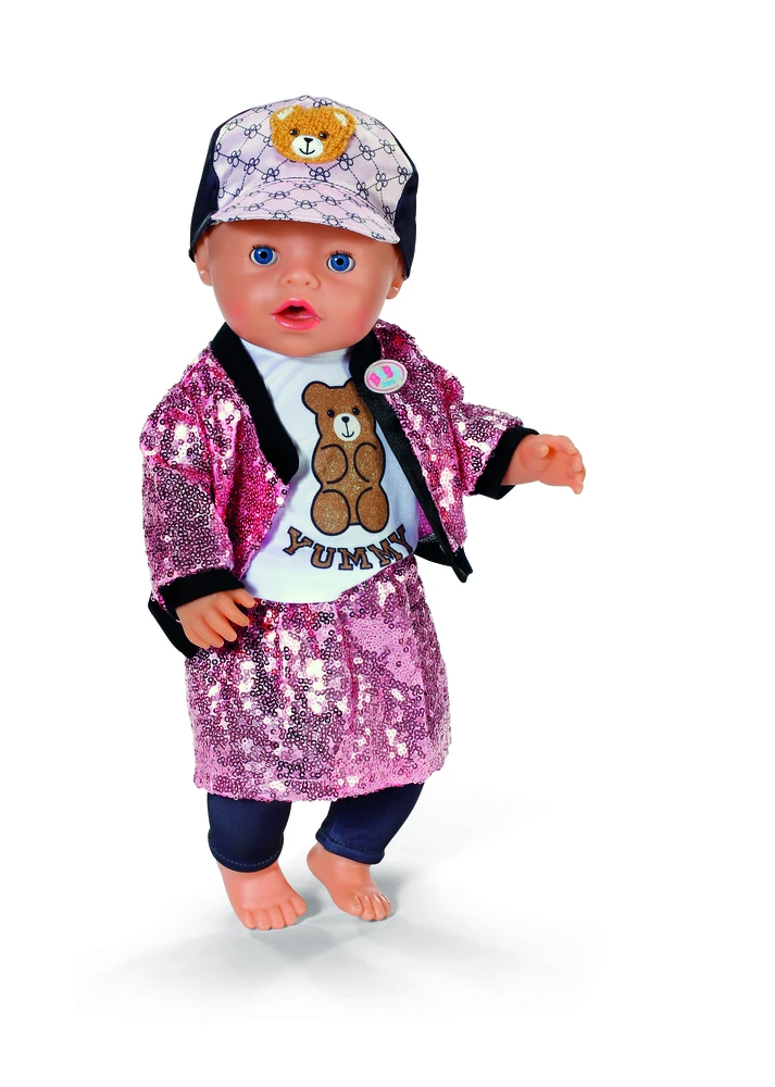 Drabužėlis w stylu glamour dla Baby Born 43 cm