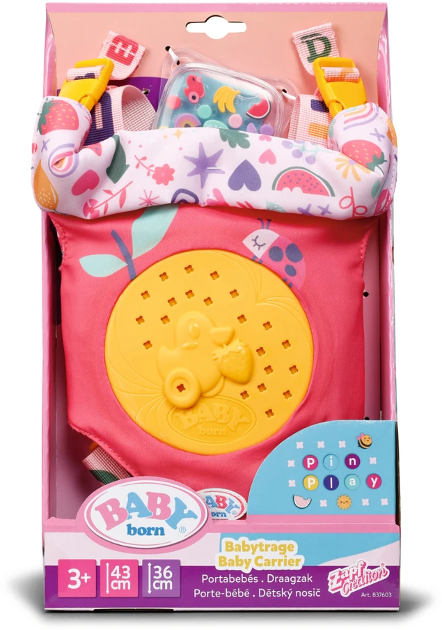 Baby Born - nešioklė Pinplay (837603)
