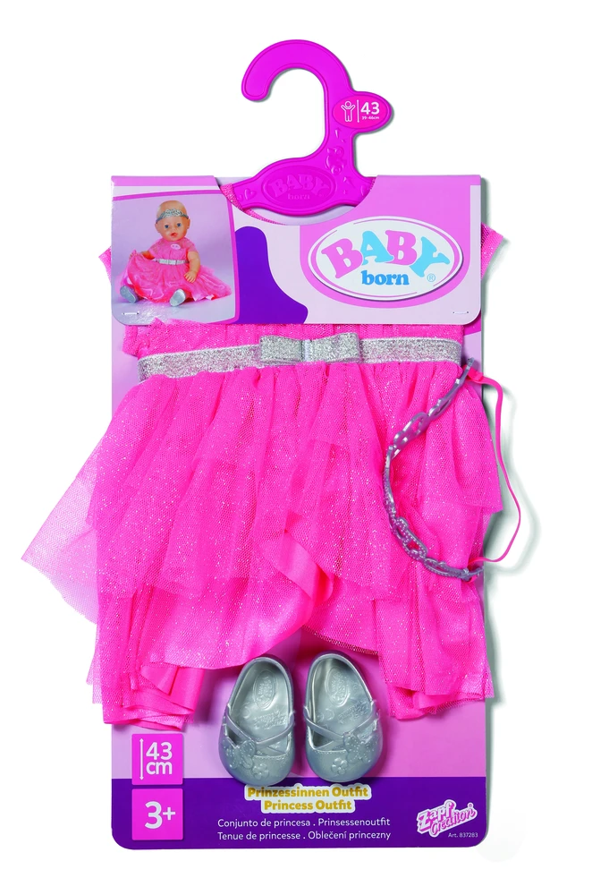 Zapf BABY BORN Princesės drabužėliai, 43 cm