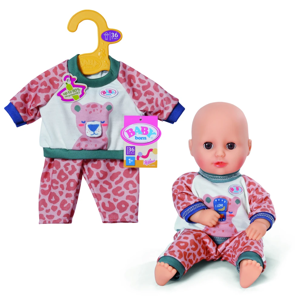 Zapf BABY born - sportinis kostiumas džiunglėse 36 cm (838112)