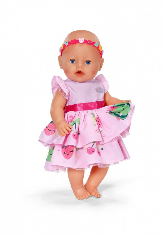 Zapf Baby born suknelė su segtuku 43 cm