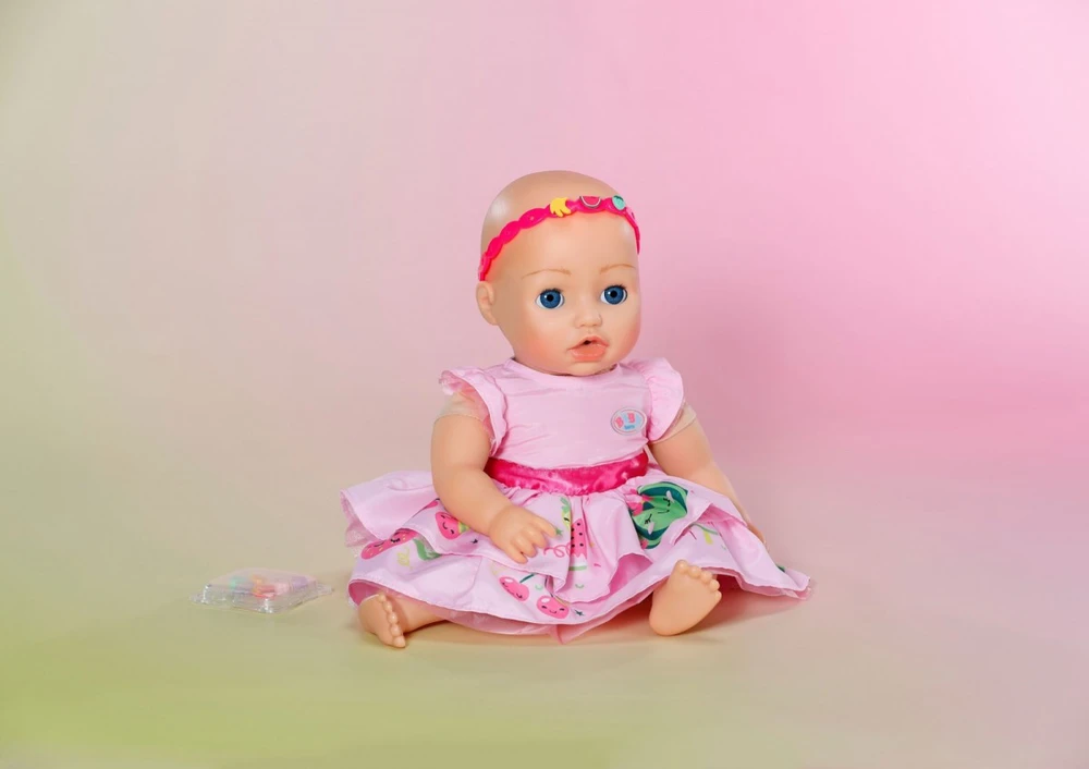 Zapf Baby born suknelė su segtuku 43 cm
