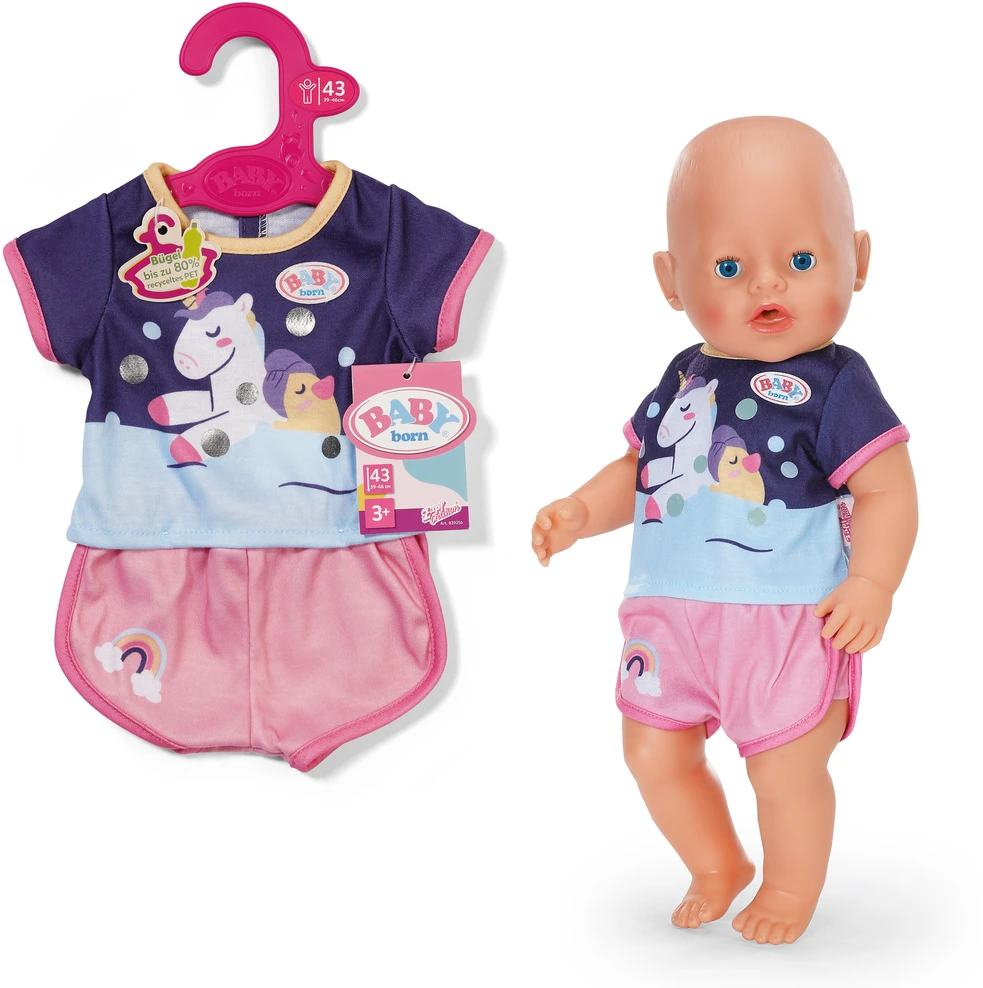 Baby Born - Vienaragio trumpa pižama 43 cm (839256)