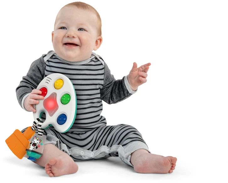 Baby Einstein Kūdikis Einšteinas – Popper™ veiklos dažų paletės duobutės – (BE-16710)