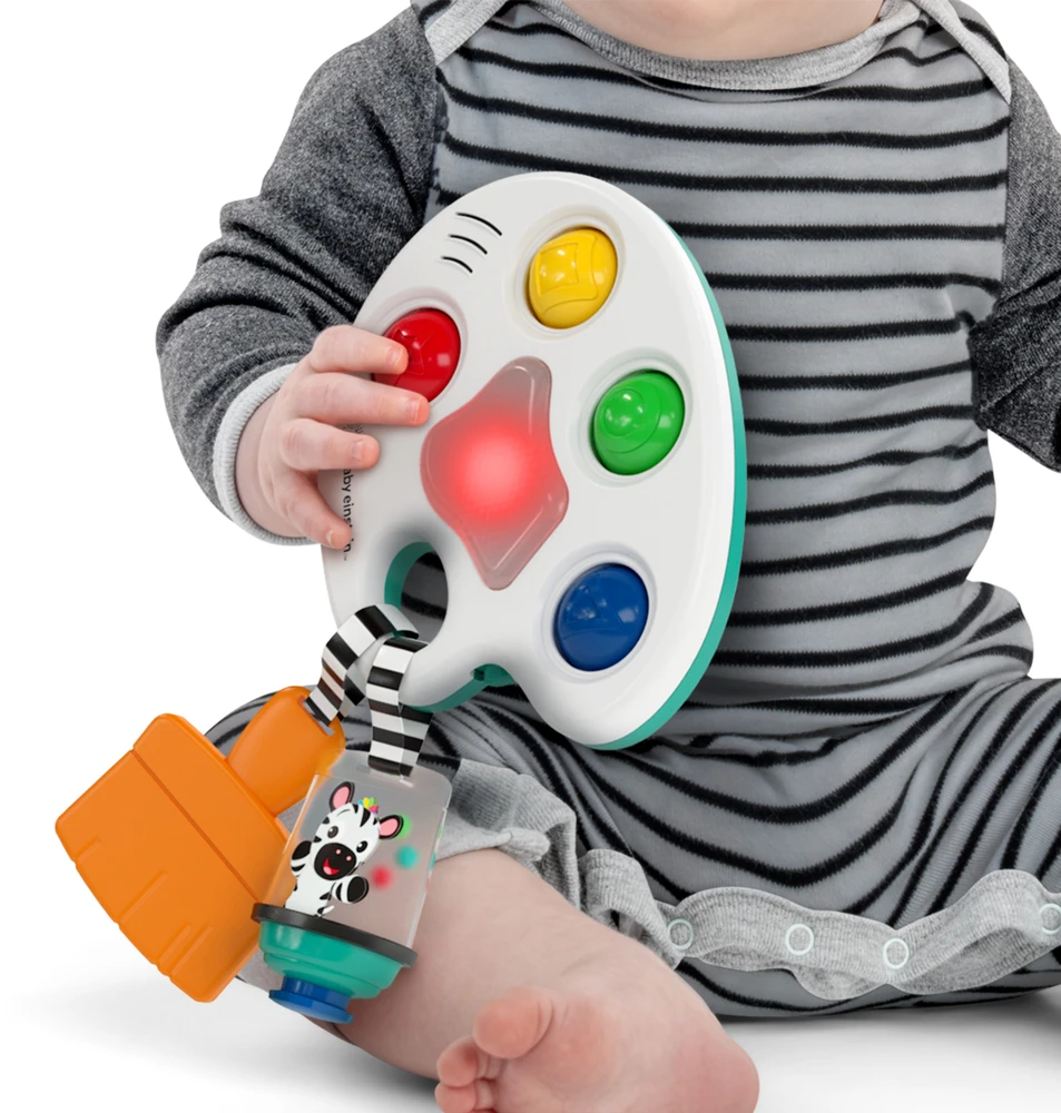 Baby Einstein Kūdikis Einšteinas – Popper™ veiklos dažų paletės duobutės – (BE-16710)