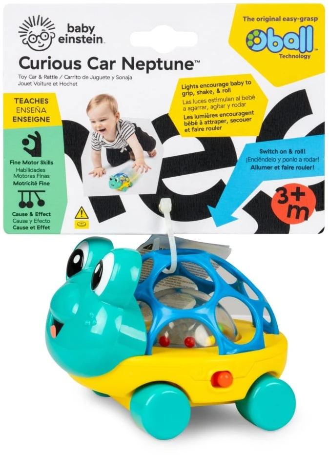 Baby Einstein Mažylis Einšteinas – OBALL – Neptūno rutulinė transporto priemonė – (BE-16766)