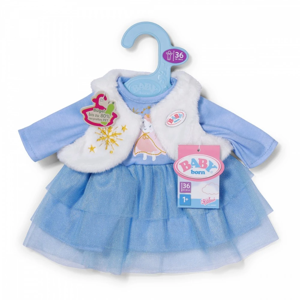 Zapf Baby Žieminė suknelė kūdikiui, 36 cm