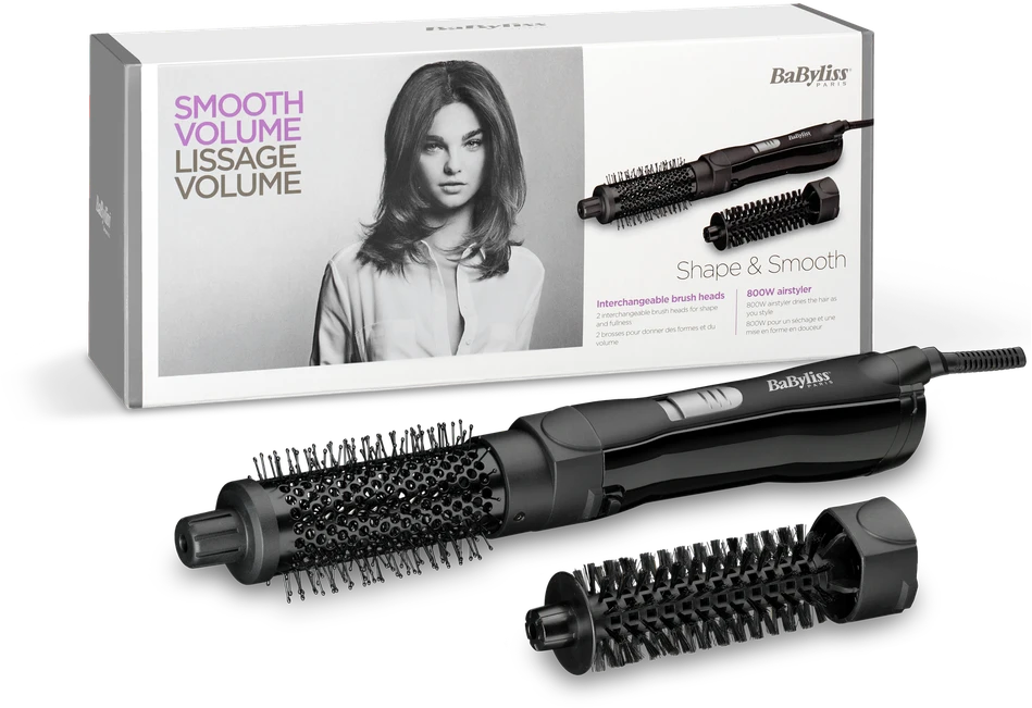 BaByliss Shape & Smooth Plaukų Formavimo Šukos AS82E