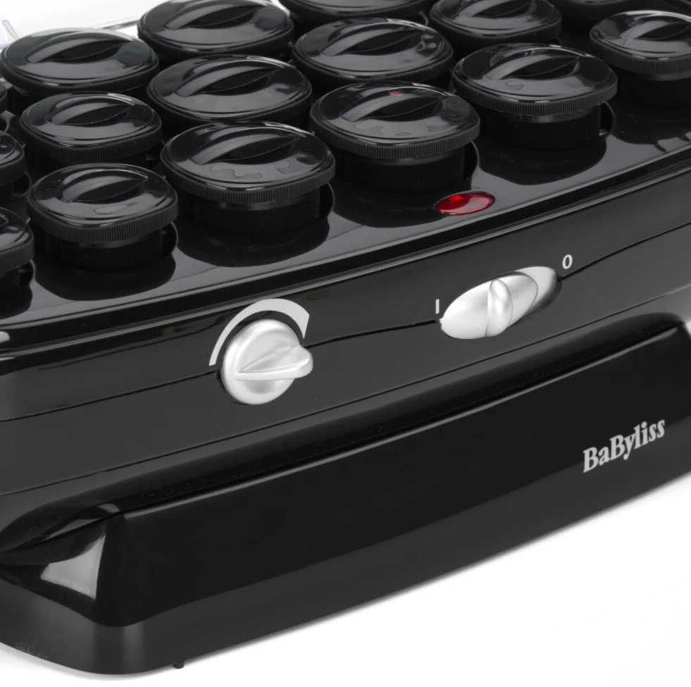 „BaByliss“ termokeraminiai voleliai – 8 dideli, 6 vidutiniai, 6 maži voleliai