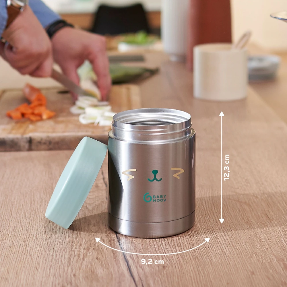 Babymoov - EAT'S ISY nerūdijančio plieno indelis - 350 ml