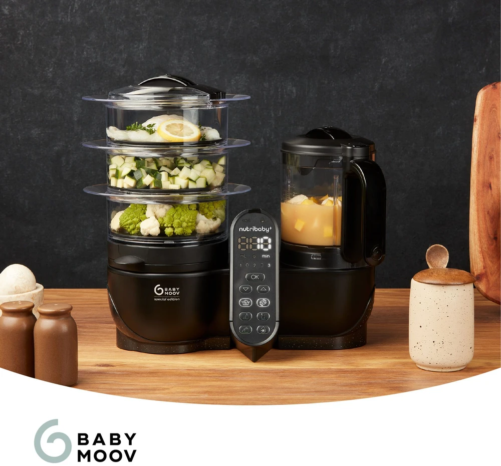 Babymoov - Nutribaby(+) XL - Mineral Juodas