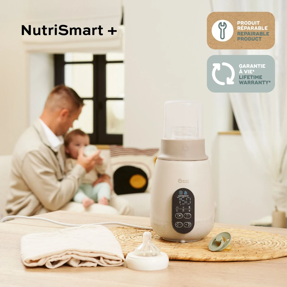 Babymoov – „Nutrismart+“ buteliukų šildytuvas ir sterilizatorius