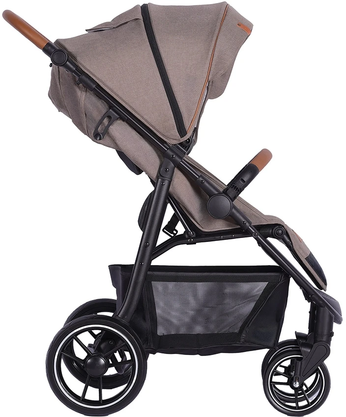 Babytrold - Malaga vežimėlis - smėlio spalvos - 87 x 43 x 58 cm