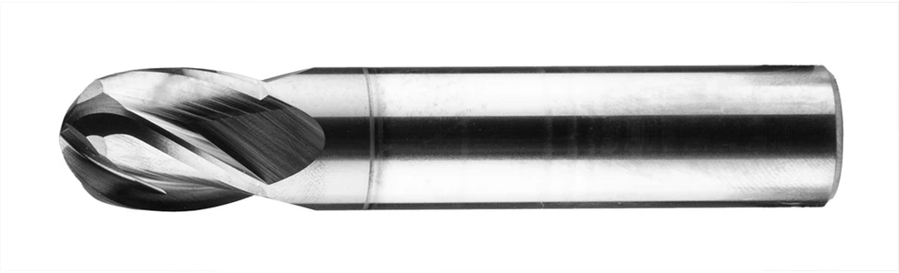 Grąžtas Baildon DIN 6527 K FWK4K 14 mm karbido freza, VHM TiAlN, Z4, 75–14 mm