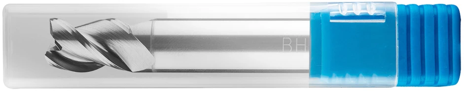 Grąžtas Baildon DIN 6527 K FWP3A 10 mm karbido galinis frezas, VHM TiAlN, Z3, 66-11 mm