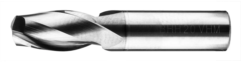 Grąžtas Baildon DIN 6527 L FWP2L 18 mm karbido freza, VHM TiAlN, Z2, 92–26 mm