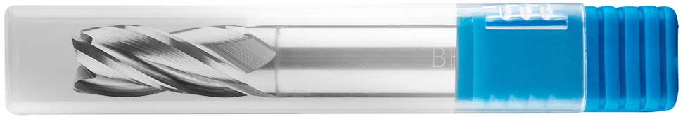 Grąžtas Baildon DIN 6527 L FWP4L 10 mm karbido freza, VHM TiAlN, Z4, 72–19 mm
