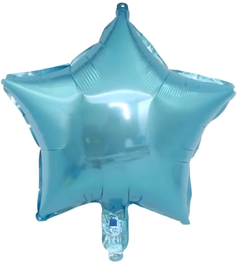 Balony Kūdikio sutiktuvių balionai, 5 žvaigždučių balionų rinkinys berniukui