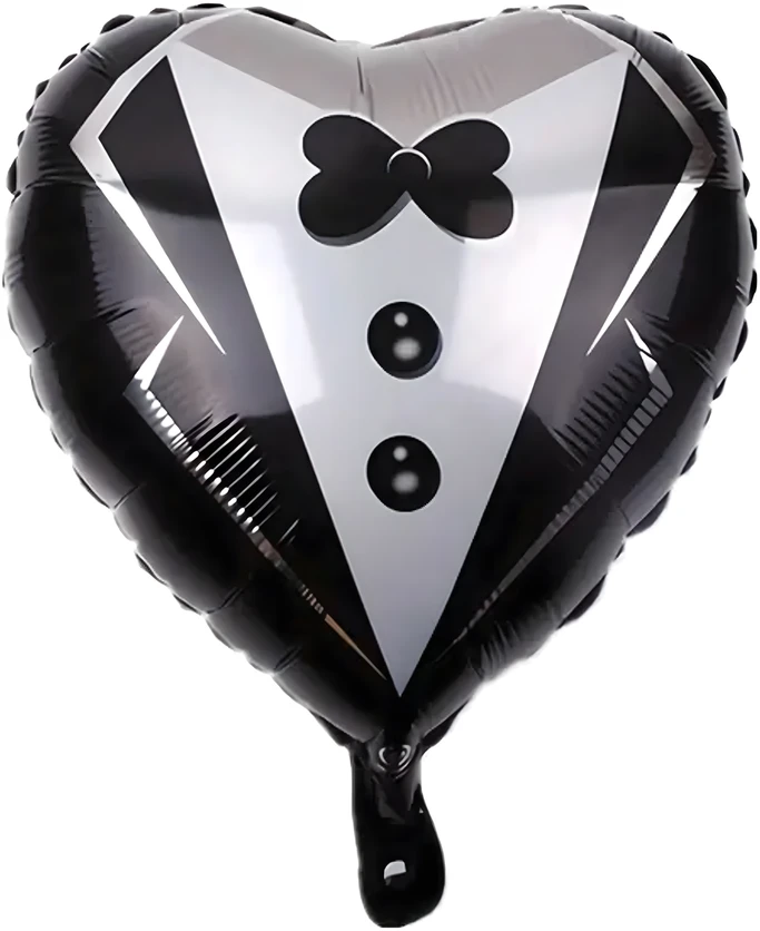Balony Vestuvinių balionų kostiumas, vestuvinė suknelė, vestuvės, vestuvės, 5 vnt.