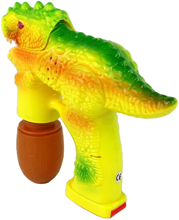 Lean Toys Muilo burbulų mašinėlė vaikams LeanToys dinozauro formos