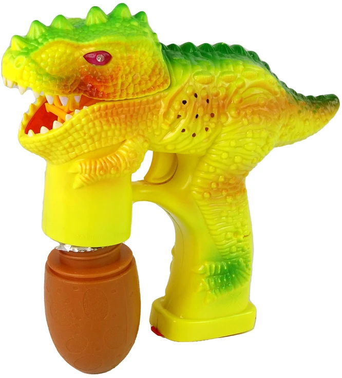 Lean Toys Muilo burbulų mašinėlė vaikams LeanToys dinozauro formos
