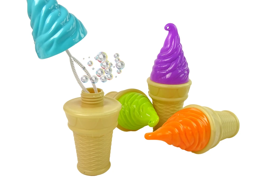 Lean Toys Muilo burbulų skystis - Ledai, 80 ml