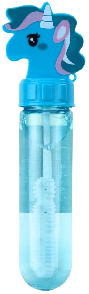 Lean Toys Muilo burbulai vienaragio formos, 3 skylutės, 13.5 cm, 30 ml
